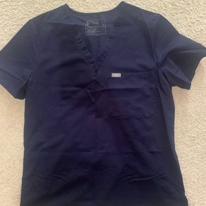 Navy Figs Catarina Top, Size Medium